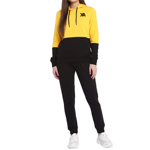 Conjunto deportivo de dos piezas elegante y cómodo para mujer, para gimnasio, correr, hacer ejercicio y usar en casa, con diseño de tela suave. - Product Image 1