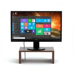 Soporte de Monitor de Madera Wudville, Elegante Accesorio para Escritorio de Computadora - Product Image 4