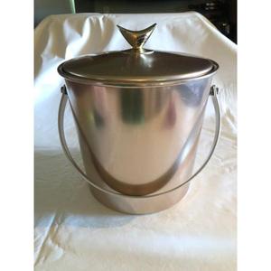 Double Wall 3 Litre Capacity Stainless Steel Ice <b>Bucket</b> <b>With</b> <b>Lid</b> And Handle Food Grade For Home Bar Party Use - Product Image 3