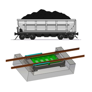 เครื่องชั่งรถไฟแบบไดนามิก 0-20 กม./ชม. 70 ตัน/ชม. เครื่องชั่งรถไฟอิเล็กทรอนิกส์ ประหยัดพลังงาน OEM OED - Product Image 5