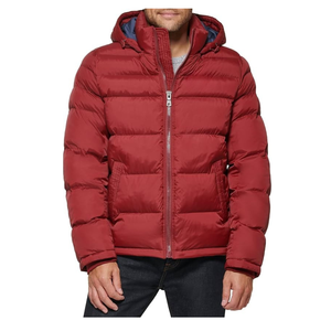 Factory Direct Eco Friendly Recycled Fabric <b>Mens</b> Hooded Puffer Jacket <b>Thermal</b> Winter Jacket - Product Image 1