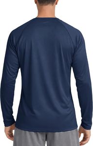 เสื้อรัดรูปสำหรับว่ายน้ำ MMA แบบ OEM สั่งทำได้ 男女兼用 สีพื้น โพลีเอสเตอร์ 100% ระบายอากาศได้ดี ป้องกันรังสียูวี UPF50+ ป้องกันแบคทีเรีย แห้งเร็ว แบบเต็มตัว - Product Image 3