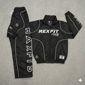 Nuevo Conjunto Deportivo para Hombre 2026, Material Personalizado, Logotipo Personalizado, Reflectante, Chaqueta Cortavientos Ligera, Traje Deportivo al por Mayor - Product Image 5