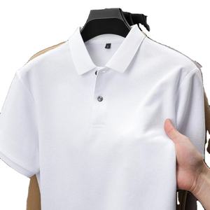 100% pur coton 2025 nouveau de haute qualité à manches courtes été nouveaux hommes respirant polo de haute qualité personnalisé T-shirt haut - Product Image 6