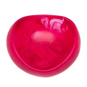 ชามเสิร์ฟอาหารเรซิ่นทรงกลมคลาสสิกสำหรับสลัดผลไม้สำหรับงานแต่งงานเครื่องใช้ในครัวที่ยั่งยืน - Product Image 1