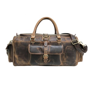 Custom <b>Waterproof</b> Leather Sports Gym Travel Duffle Bag GYM-0183 - Product Image 5