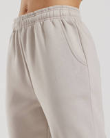 Pantalon de survêtement d'hiver pour femme de qualité supérieure, couleur unie, taille mi-haute élastique, décontracté, coupe oversize