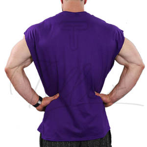 เสื้อกล้ามผู้ชายทรงสลิมฟิต ดีไซน์ทันสมัย ติดอันดับยอดนิยม ผ้าฝ้าย 100% สไตล์ฮิปฮอป คอกลม ระบายอากาศได้ดี ไซส์ใหญ่ ใส่สบาย - Product Image 2