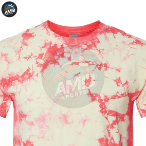 Camisetas de Hombre Coloridas y Cómodas con Estampado Tie Dye, Casuales, 200 Gramos, Transpirables, Diseño en Blanco, Moda Moderna, Ropa Urbana - Product Image 2