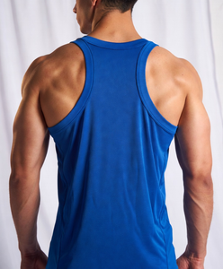 Camiseta sin mangas de entrenamiento para hombre de alta calidad OEM, chaleco deportivo de secado rápido para correr, chaleco informal sin mangas para hombre - Product Image 2