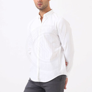 Camisa Clásica Blanca con Botones, Camisa Formal de Vestir, Uniforme de Oficina, Estilo de Atuendo Ejecutivo - Product Image 6