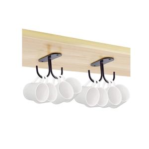 Soporte para tazas de hierro de la mejor calidad que garantiza el posicionamiento estable de las tazas durante el secado y exhibición con diseño de base antideslizante - Product Image 3