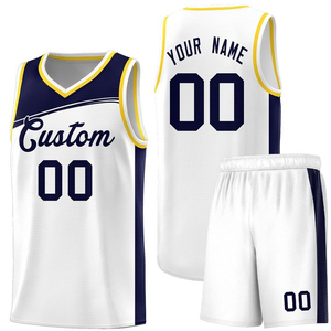 Uniforme de Baloncesto Personalizado y Transpirable de Talla Grande, con Nombre y Número, Reversible, de Malla, Conjunto de Ropa Deportiva para Equipo, OEM - Product Image 5