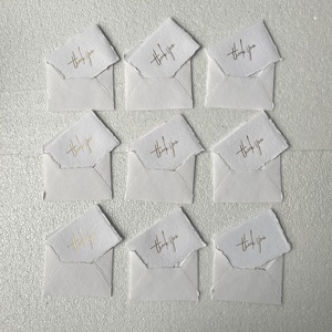 Tarjetas de Cumpleaños y Agradecimiento Hechas a Mano con Arte Folclórico, Borde Decorativo, Papel de Algodón de Lujo, Suministro al por Mayor - Product Image 5