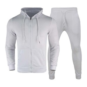 Stylish & Sporty <b>Tracksuits</b> Zip up Hoodie Blank Regular Sweat suit Men's Sports <b>Tracksuit</b> Designer Activewear Sets - Product Image 1