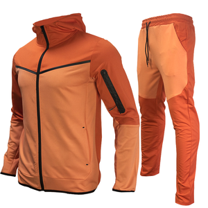 Veste zippée personnalisée, vêtements de sport pour hommes avec coutures de haute qualité, poche à ceinture, ensemble de jogging vierge, tenue de sport pour hommes - Product Image 6