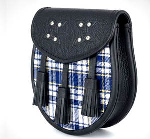 Sporran Tradicional Escocés Ecológico para Vestimenta Highland de Golden Crown - Product Image 2