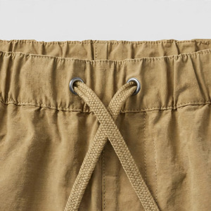 Women's Khaki <b>Cargo</b> <b>Pants</b> Regular Fit Full Length Multiple Pockets <b>Elastic</b> <b>Waist</b> Casual Style 100% Polyester Spring Wear - Product Image 6