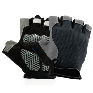 Gants de vélo pour hommes personnalisés, demi-doigts, antichoc, respirants, pour VTT, gants de sport unisexes pour le cyclisme - Product Image 4