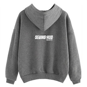 Nouvelle Arrivée Style Unique Sweat à Capuche Homme Personnalisé Multicolore Décontracté pour l'Extérieur Uni Teint en Masse Basique en Coton Mélangé Polaire avec Poche - Product Image 2
