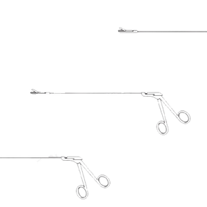 Pinzas de Biopsia Paterson con Copa Alargada, Mandíbula de 3mm, 305mm de Largo, Acero Inoxidable, Instrumento Quirúrgico Manual, Certificado CE, Uso General - Product Image 1