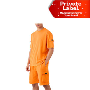 Ensemble Polo et Short Homme Zippé Direct Usine – Ensemble Décontracté Premium Assorti – OEM – Logo Personnalisé – Ensemble Polo et Short Homme pour l'Été et le Golf - Product Image 1