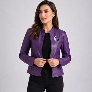 Veste en cuir pour femme, conçue pour le confort, la durabilité et un style élégant et décontracté, idéale pour les voyages, les événements décontractés et les garde-robes modernes. - Product Image 1