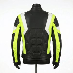 MGenuine Unisex Adult <b>Motorcycle</b> Racing Leather <b>Jackets</b> Plus Size Flame-Retardant Waterproof CE Armoured Motorbike <b>Jacket</b> - Product Image 2