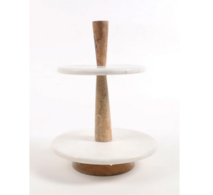 <b>Marble</b> <b>Cake</b> Servers High Demanding Wooden Base <b>Cake</b> <b>Stands</b> Dessert Table Decoration Fruit Plate <b>Cake</b> Tray - Product Image 4