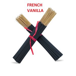 Varillas de incienso aromáticas de Vainilla Francesa ecológicas naturales (negro) suministro al por mayor a precio líder - Product Image 1