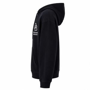 Sudadera con Capucha Personalizada para Hombre, Oversize, de Algodón y Felpa, Estilo Casual Urbano, Manga Larga, OEM ODM, Venta al Por Mayor - Product Image 3