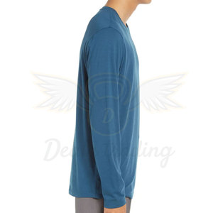 Chemise à manches longues en coton pour homme, toucher doux, coupe classique, en vente en ligne - Product Image 3