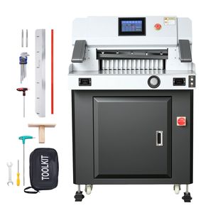 Cortadora de Papel Eléctrica de Escritorio, 1100W, de Alta Resistencia, Ancho de Corte de 20.28 Pulgadas, Grosor de Corte de 3.15 Pulgadas - Product Image 1