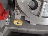 HOSTON Scie à ruban semi-automatique Scie à ruban horizontale pour couper les métaux Scie à ruban avec étau hydraulique
