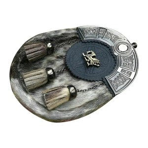 Sporran de Cuero Genuino Hecho a Medida, Sporran de Cuero Real al por Mayor, Sporran de Cuero Harp en Venta - Product Image 6
