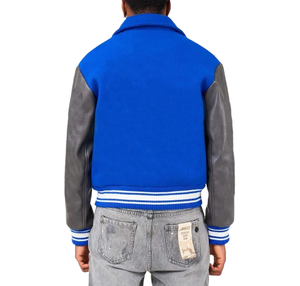 Oem Wholesale High Quality Patch Embroidery <b>Men</b> College Winter Breathable Custom Streetwear <b>Baseball</b> Letterman Varsity <b>Jacket</b> - Product Image 6