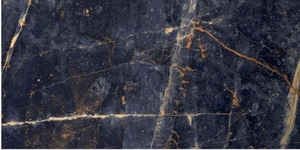 Carrelage en porcelaine émaillée bleu marine 60 x 120 mm, carrelage en porcelaine vitrifiée pour sol et mur, surface polie pour intérieur - Product Image 1