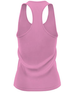 Camiseta sin mangas rosa para mujer con diseño de lazo y manos para la concienciación sobre el cáncer de mama, cuello redondo, top informal de punto. - Product Image 2