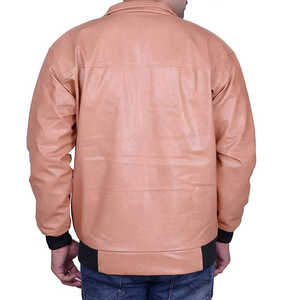 Nouvelle veste de moto élégante et décontractée pour hommes en cuir véritable, idéale pour les sports de plein air, prix de gros, respirante - Product Image 2