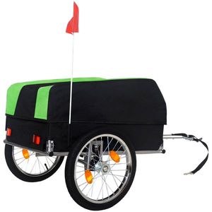 Remolque de Carga para Bicicleta de Alta Resistencia, Capacidad de 88 Libras, Ruedas Todoterreno de 16 Pulgadas, Diseño Plegable, Cubierta Impermeable Extraíble, Capacidad de 88 Libras - Product Image 5