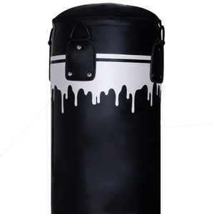 Saco de boxeo profesional de cuero PU de alta resistencia para boxeo y Kickboxing, bolsa de arena llena de agua para uso en gimnasio, opción de logotipo personalizado - Product Image 2