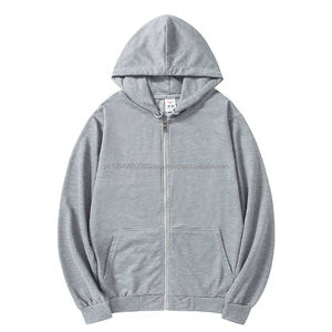 Sweat-shirt à capuche pour homme de haute qualité, personnalisable, impression 3D en relief, logo, taille américaine, 100% coton, impression DTG unie - Product Image 3