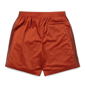 Quick Dry Eco-Friendly Sublimated Mesh Breathable Elastic Waist 100% Polyester <b>Black</b> Short Fabric Basketball Shorts Men - Product Image 1