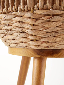 Elegante Maceta de Jacinto de Agua, Soporte Tejido para Plantas de Jacinto de Agua, Maceta de Mimbre, Macetas para Plantas de Interior - Product Image 3