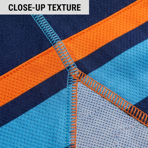 Tenues de cheerleading unisexes personnalisées, respirantes, 100 % polyester, ensembles de hauts courts et jupes, antibactériens à l'avant, séchage rapide, pour équipes scolaires - Product Image 6