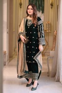 Salwar Kameez pour femmes de qualité supérieure, couleur violette, pour les occasions de mariage et de plage - Tissu en viscose, évacuation de l'humidité, séchage rapide - Product Image 2