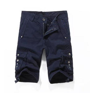 Shorts décontractés ajustables de qualité supérieure avec poches fonctionnelles et coupe confortable - Product Image 1