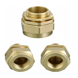 Prensaestopas de latón para todo tipo de clima con sellado interno y externo para bandejas de cables y cajas de conexiones, prensaestopas a prueba de explosiones - Product Image 1