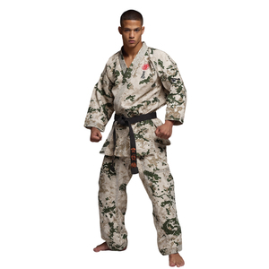 Uniformes de Camuflaje para Artes Marciales y Boxeo, Uniformes de Karate al por Mayor para Hombres, Traje de Karate de Camuflaje para Adultos - Product Image 2