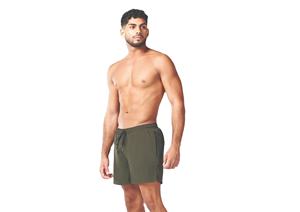 Pantalones Cortos Casuales de Lana Peinada con Cintura Elástica para Hombre, Servicio OEM, Alta Calidad, Precio Razonable, Logotipo Personalizado, Talla Personalizada - Product Image 3